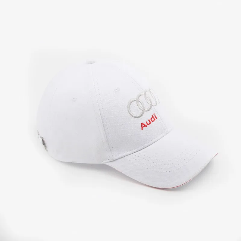 Car Audi Embroidered Adjustable Sport Baseball Casual Cap For Audi A1 A3 A4 A5 A6 A7 A8 Q2 Q3 Q5 Q7 TT S line S3 S4 S5 S6 R8 RS