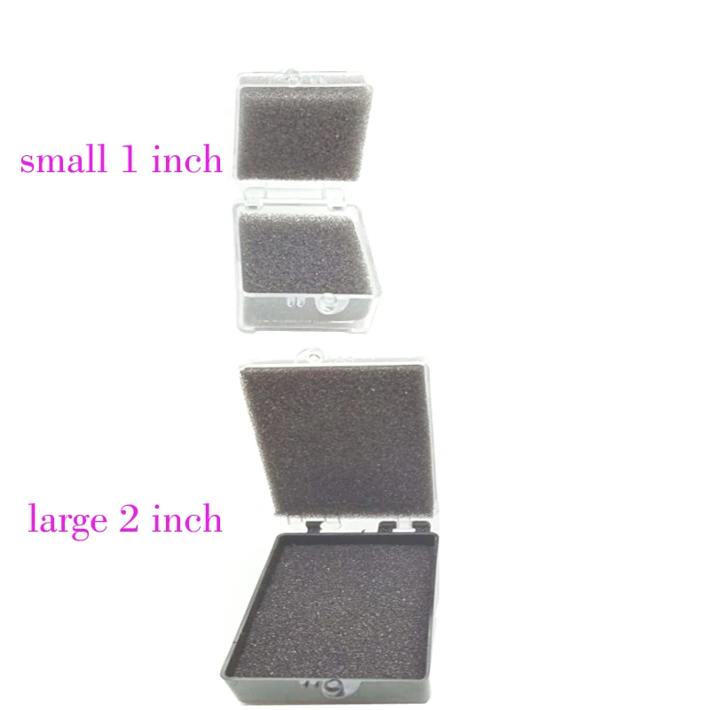 

40PCS Dental Lab Packaging Box Plastic Box with Black Foam Inside For Single Crowns And Bridge Protection Case