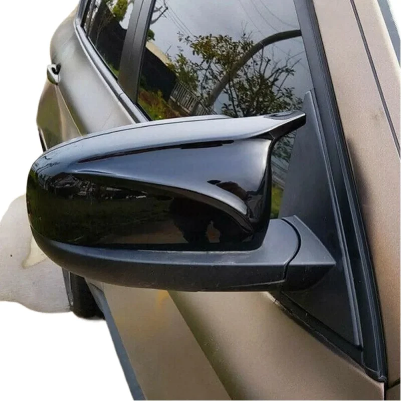 Obudowa lusterka bocznego w kształcie rogu byka, modyfikowana, antykorozyjna, dekoracyjna osłona ochronna do BMW X5 E70 X6 E71 07-13 — 2