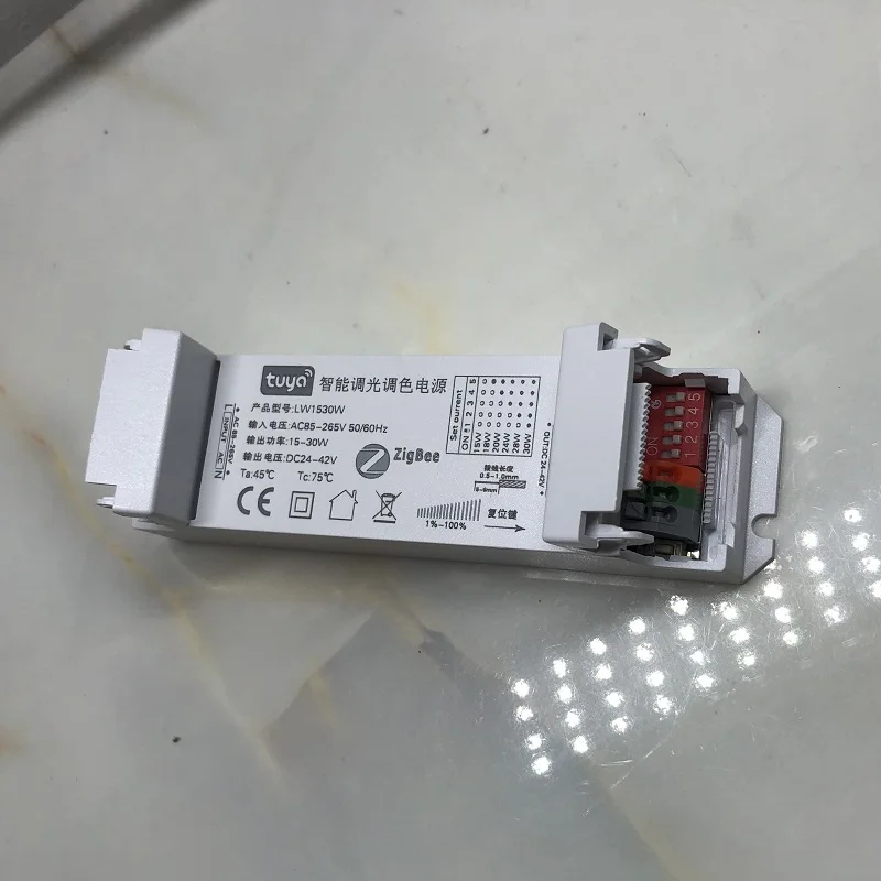 Zigbee Smart Led Driver 15-30W corrente regolabile Tuya Hue zigbe2mqtt Assistant Alexa