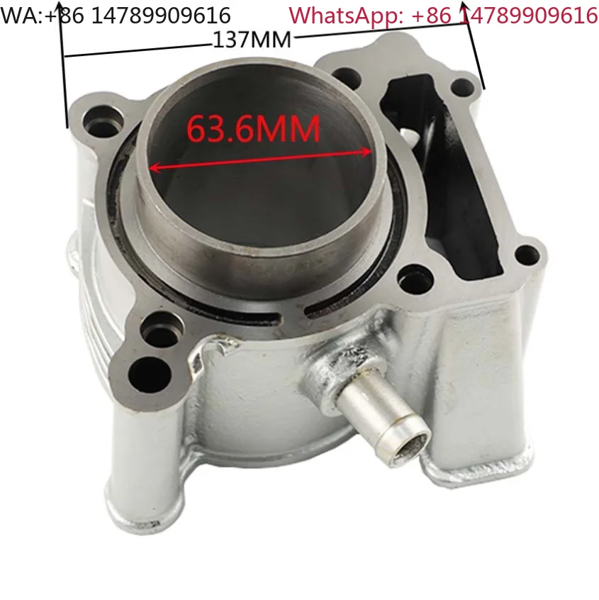 Motorcycle Cylinder Kit 150cc 63.3MM OEM ODM Service Supplier Aftermarket Engine Spare Parts For Derbi150 EngineHigh Performance