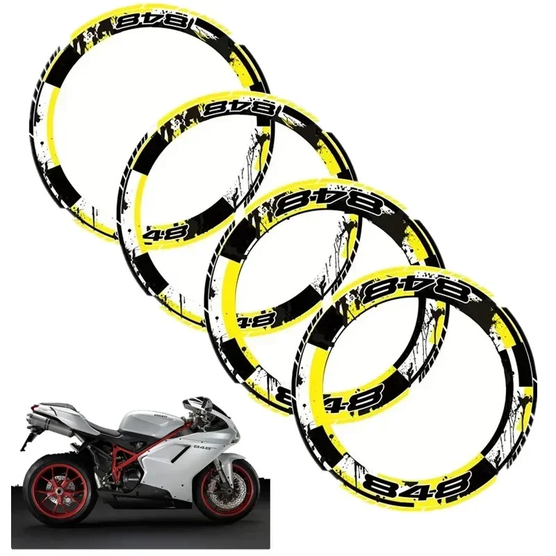 

Для DUCATI 848 evo Moto Parts Contour Wheel декоративная переводная наклейка-3