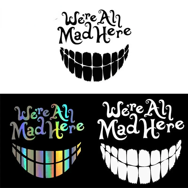 JP interesting Car Decal 20 * 20cm Alice in Wonderland inspiration - suitable for waterproof stickers such as laptop windows