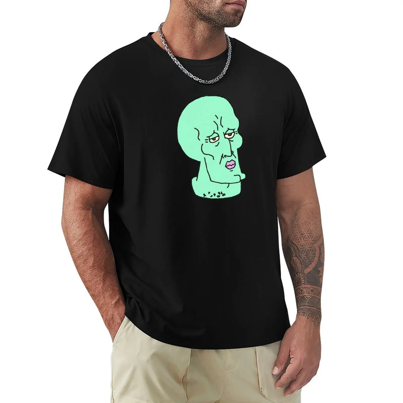 

Handsome Squidward T-Shirt essential t shirt cheap stuff designer t shirt men