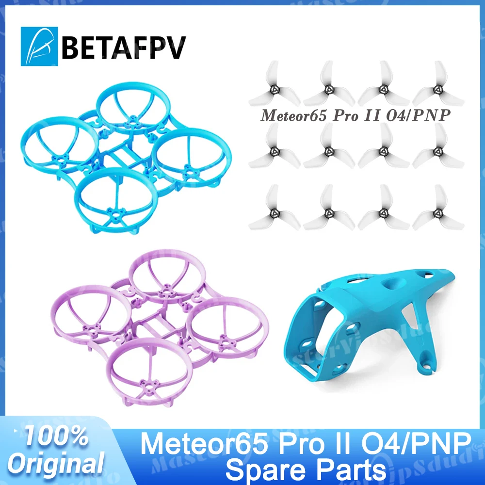 Image of BETAFPV Meteor65 Pro II Ersatzteile und Zubehör Gemfan 1409 3-Blatt-Propeller, Canopy II für O4 Air Unit und Brushless Whoop Frame