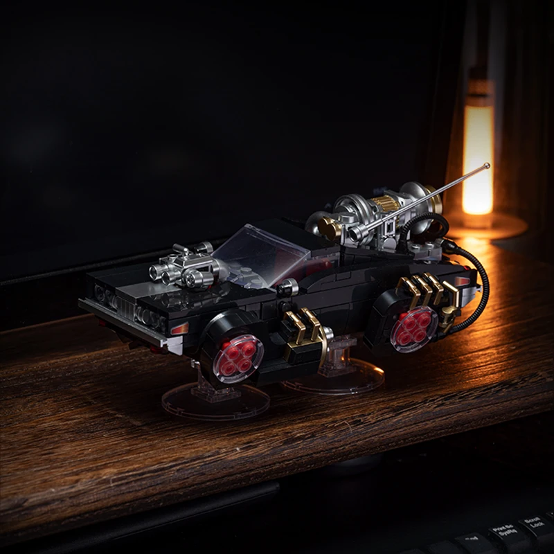 

Shadow Flying Sports car Building block Creative assembly model ornaments Container DISPLAY BOX Toy Boy's Gift