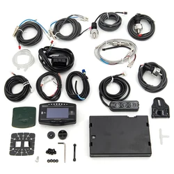 df 10 in 1 Full Kit Sports Package BF CR C2 DF Advance ZD Link Meter Digital Auto Gauge With Electronic Sensors