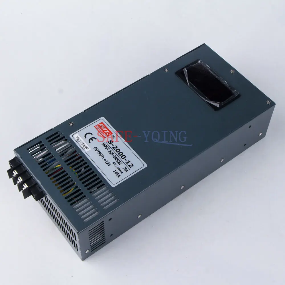 

ONE S-2000-12 Adjustable Digital Display Switching Power Supply 12V 2000W