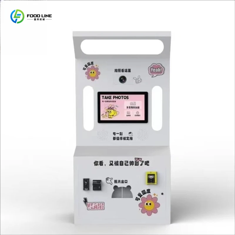 Customized Customize Selfie Photo Booth Shell Automatic Print Kiosk Enclosure HOT SALE Selfie Machine