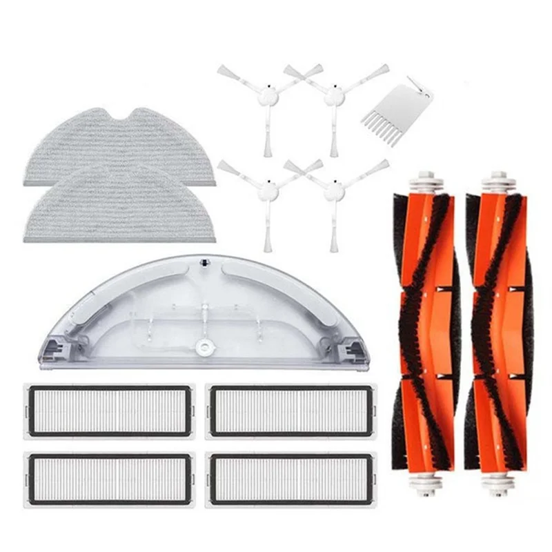 ملحقات مكنسة كهربائية روبوت ، قماش ممسحة خزان المياه ، طقم أجزاء فلتر HEPA ، Xiaomi Mijia 1C STYTJ01ZHM