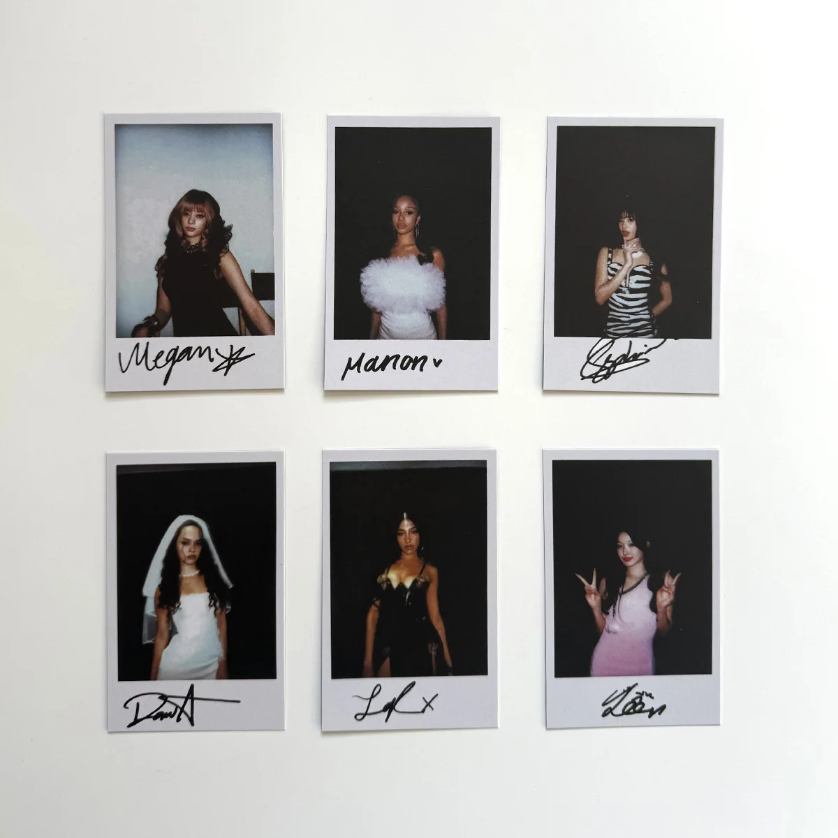 6Pcs KATSEYE Photocards Cat's Eye Peripheral LOMO Cards Girl