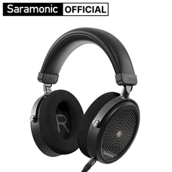 Saramonic SR-BH700 Professional Over-ear Monitoring Headphones for Audiophiles Studio Recording Mixing Music Production Gaming