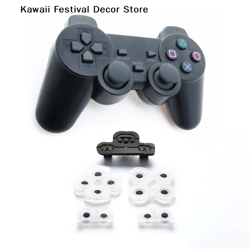 【K】5pcs/lot High Quality Conductive Rubber Pad Button Contacts Gasket Kit For PS3 Controller Dropshipping