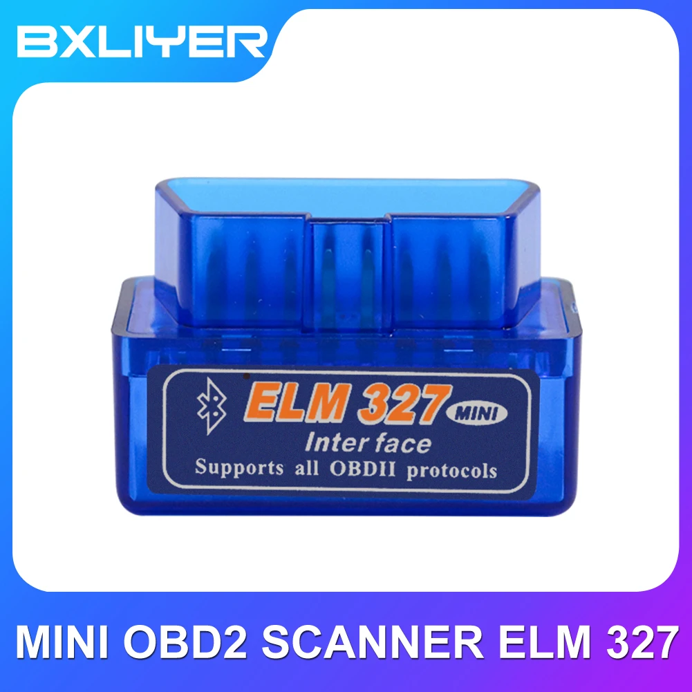 

MINI ELM327 V2.1 OBD2 Scanner Bluetooth ELM 327 OBD Car Diagnostic Tool For Android /IOS PK Vgate Icar2 Code Reader