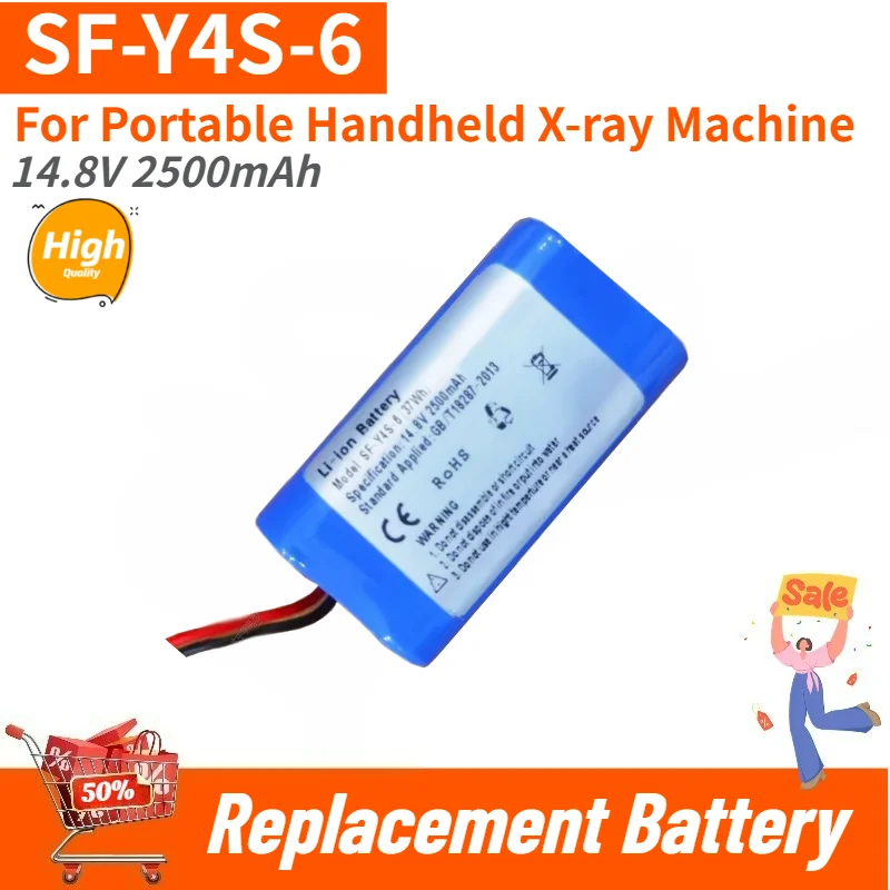 

High Quality SF-Y4S-6 Replacement Battery 14.8V 2500mAh for Portable Handheld X-ray Machine Brand New