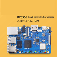 MARQ Development Board Module for Orange Pi 3B Development Board Orange Pi 3B Quad Core RK3566 Support EMMC Module,RAM 8GB