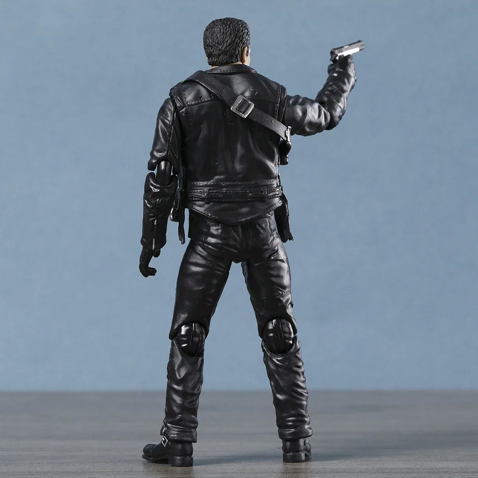 MAFEX No.199 Terminator 2: Judgement Day T-800 (T2 Ver.) Action Figure Figurine Collection PVC Model Toy