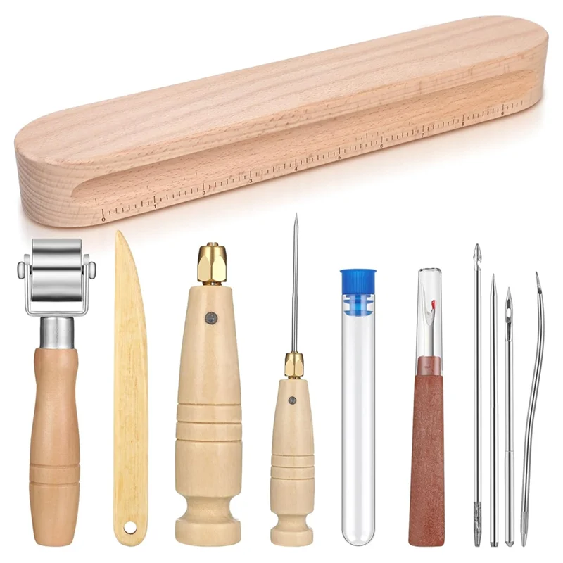 75STO-Clappersewing Tool Set Tailor Clapperseam Roller Stilettoseam Rippers For Flattening Fabrics And Point Pressing