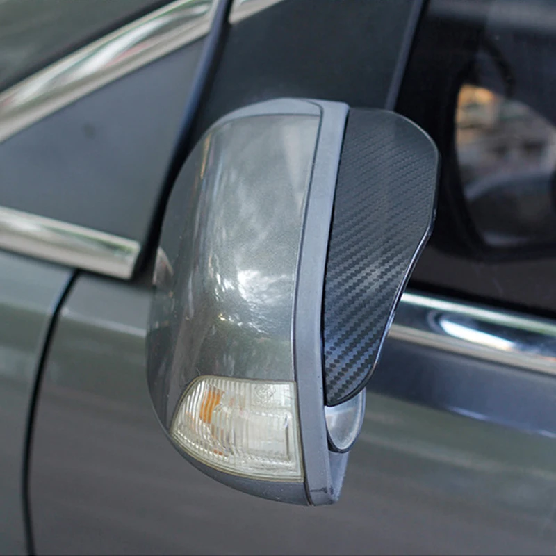 

Carbon Fiber Car Side Rear View Mirror Rain Eyebrow Visor For Mercedes Benz W203 W210 W211 W204 C E S CLS CLK CLA SLK