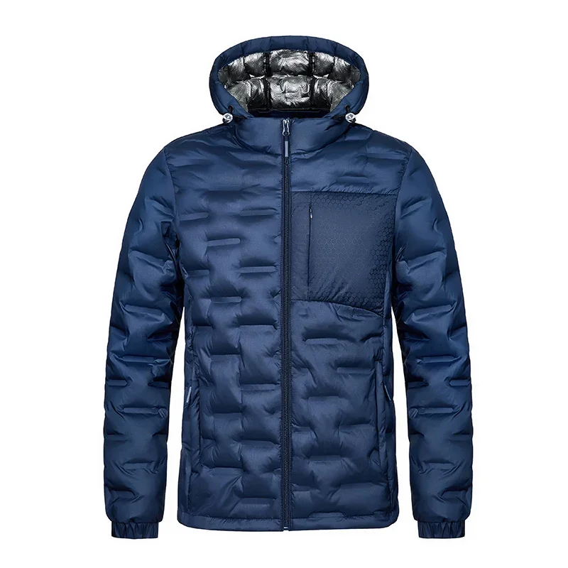 

Male Parkas Warm Outdoor Coat Detachable New Style Parkas Hooded Male Military Hooded Jackets Men's Winter Jackets 1028