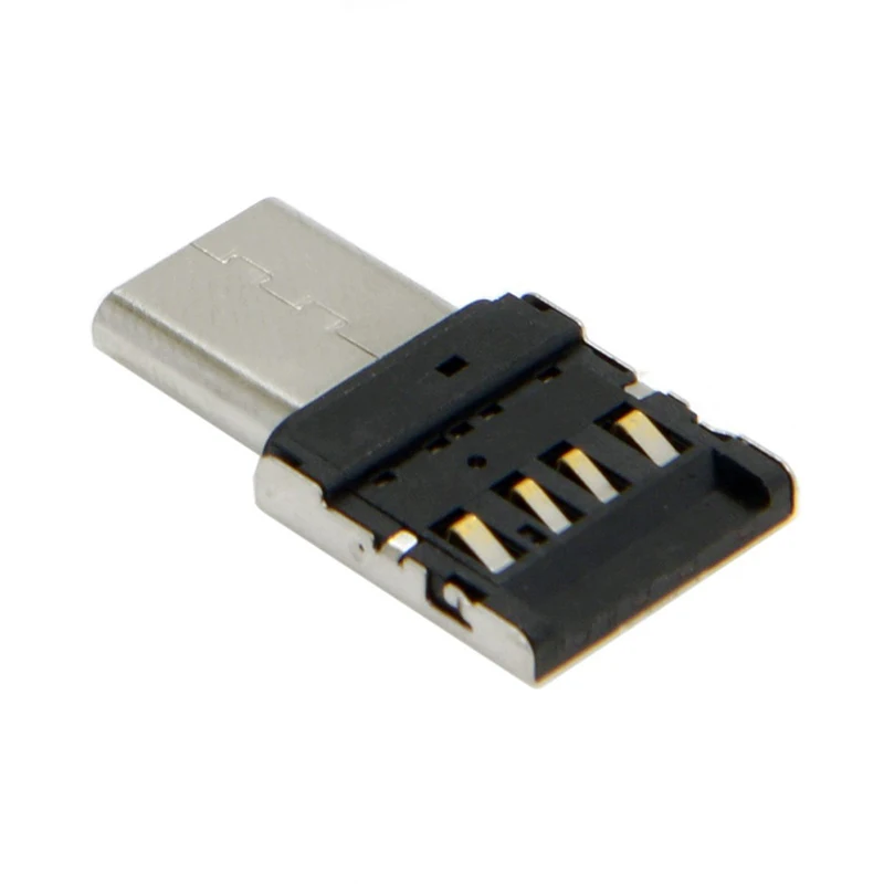 Переходник Type-C с USB-C на USB 2,0 OTG для Xiaomi Mi A1 Samsung Galaxy S8 Plus Oneplus 5T Macbook Pro Type C OTG