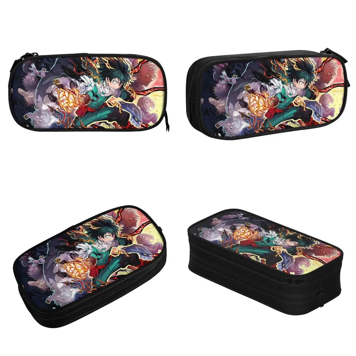 My Hero Academia Pencil Cases Fashion Pen Bag Girl Boy Big Capacity Students School Gift Pencilcases