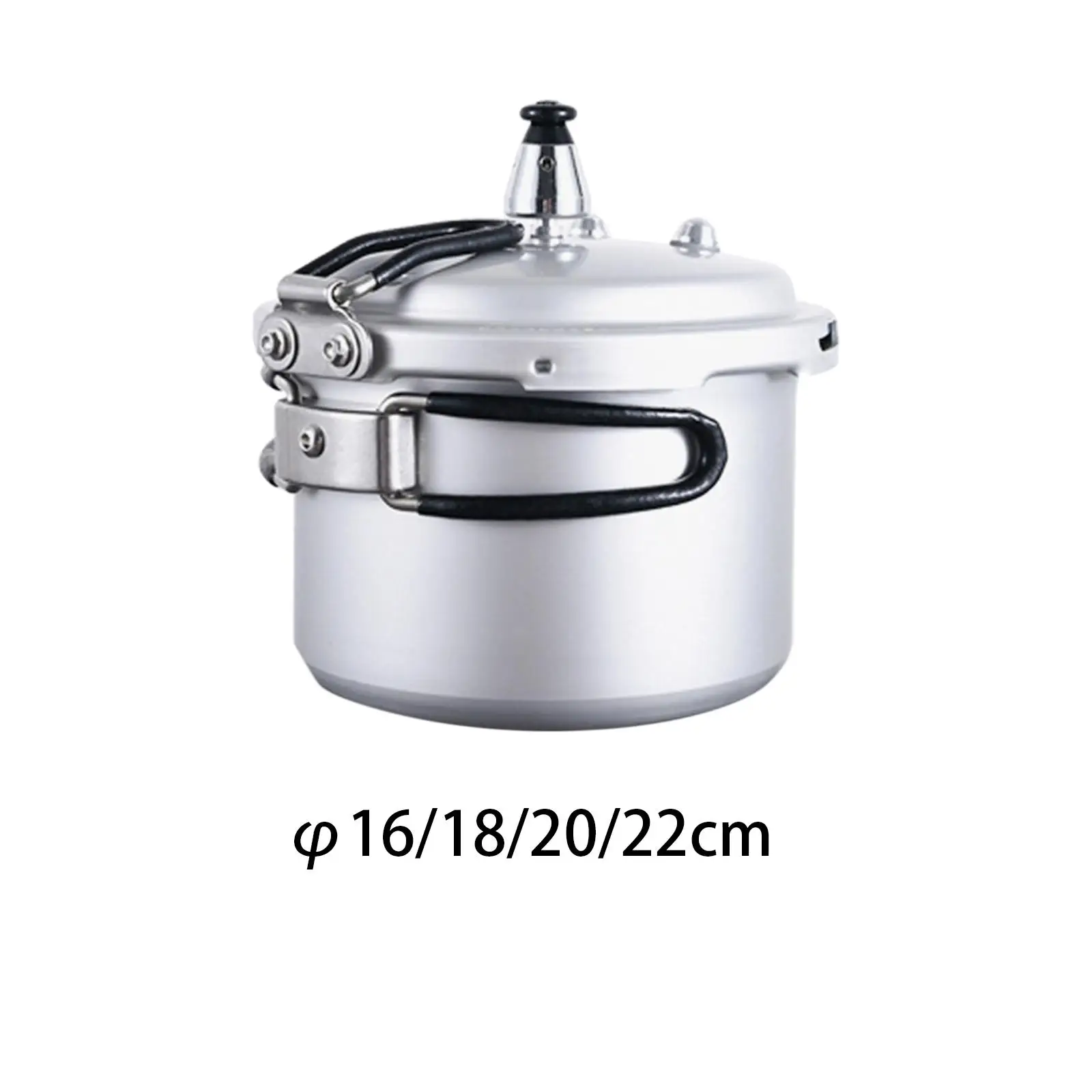 

Small Pressure Cooker, Pressure Canner, Portable Gas Induction Cooker for Camping Outdoor