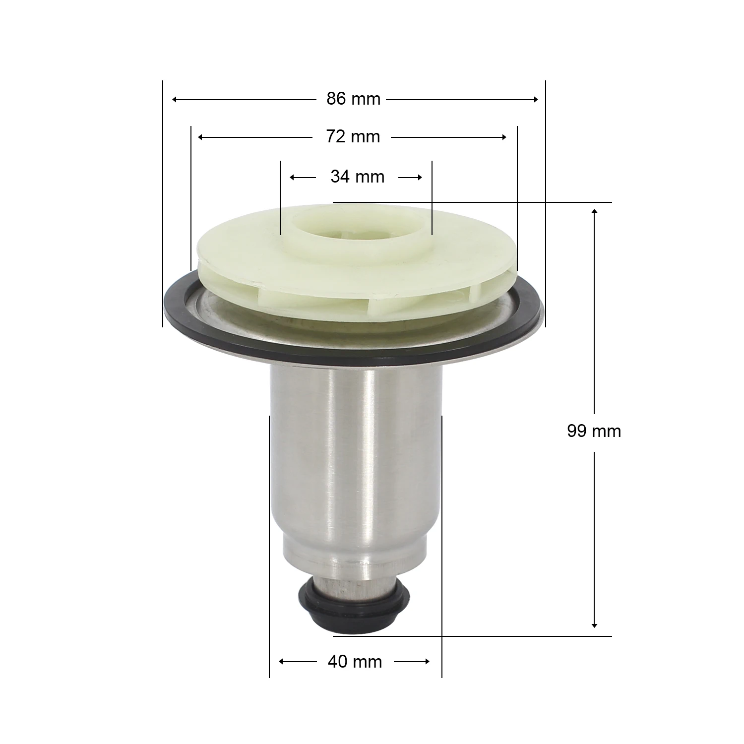 

Gas Boiler Spare Part Water Circulation Pump Motor Rotor Water Leaves for Pump