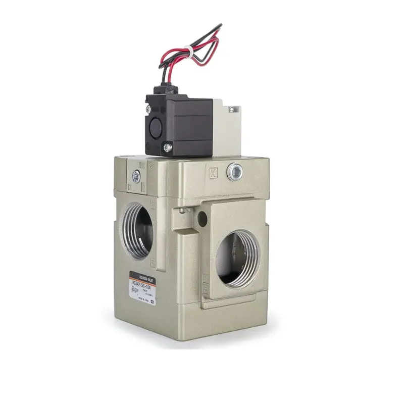 SMC Type VG342-5G-20A Series 3-Way Solenoid Valve G RC NPT 1/2 3/4 1 Air Control Dustproof Pilot Operated Seat Valves