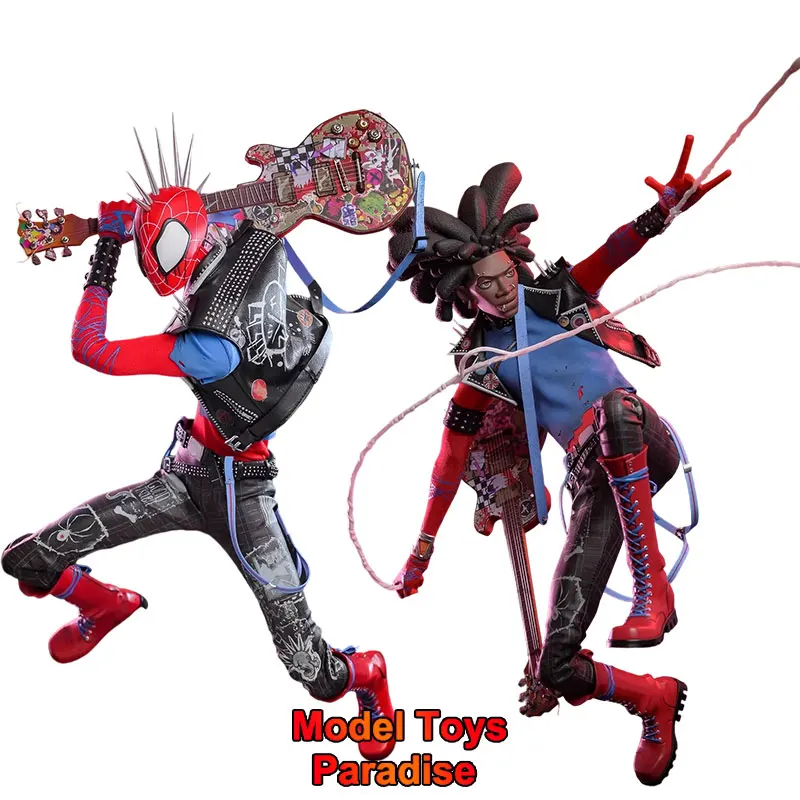 

HOTTOYS HT MMS726 1/6 Collectible Toys Spider-Man Across the Spider-Verse Super Hero Soldier 12inch Action Figure Model Gifts