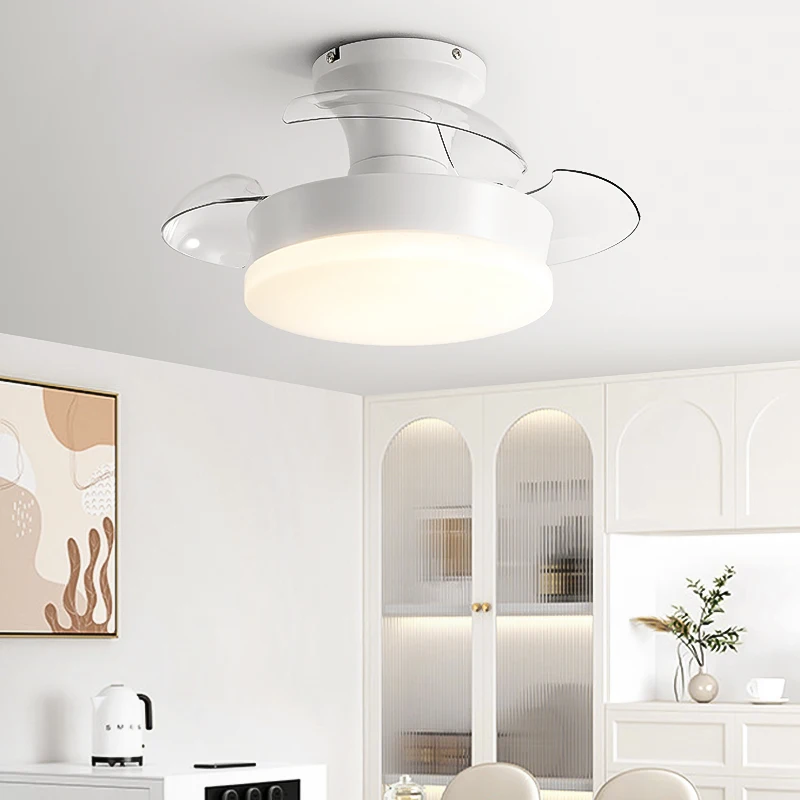 

22'' Ceiling Fan with Light and Remote, LED Ceiling Fan with 3 Fan Blades,for Indoor Bedroom Living Room Dining Room Kitchen