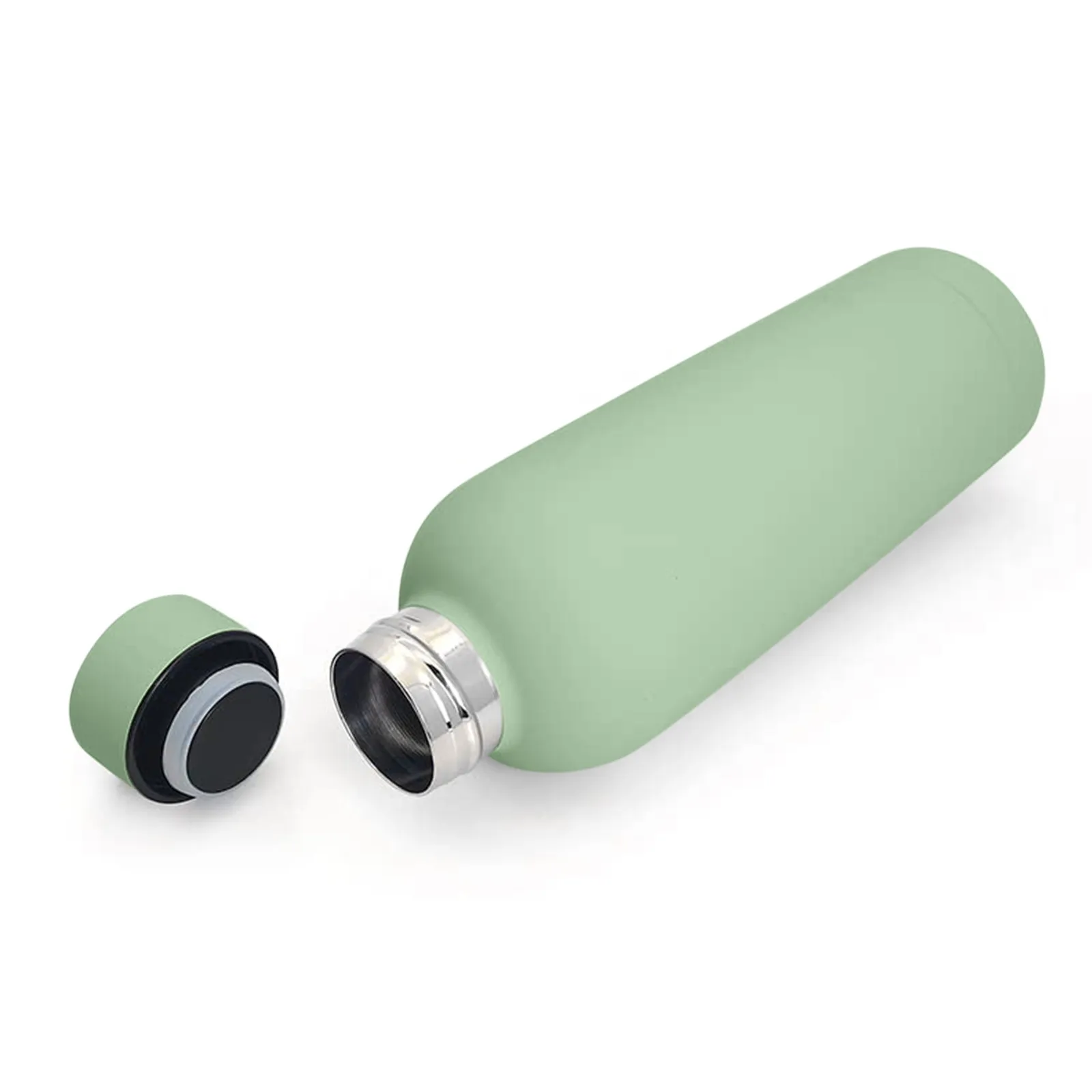500ML Stainless Steel Small Mouth Thermos Sports Kettle Keep Cold Thermal Mug Portable Insulated Cup Gym Water Bottle