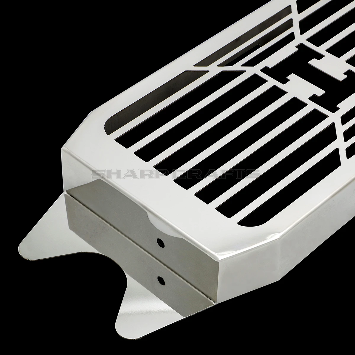 For Honda Steed 400 Shadow VT600 VLX600 1988-2007 Motorcycle Accessories Steel Chrome Skull Radiator Grill Cover Guard Protector view 3