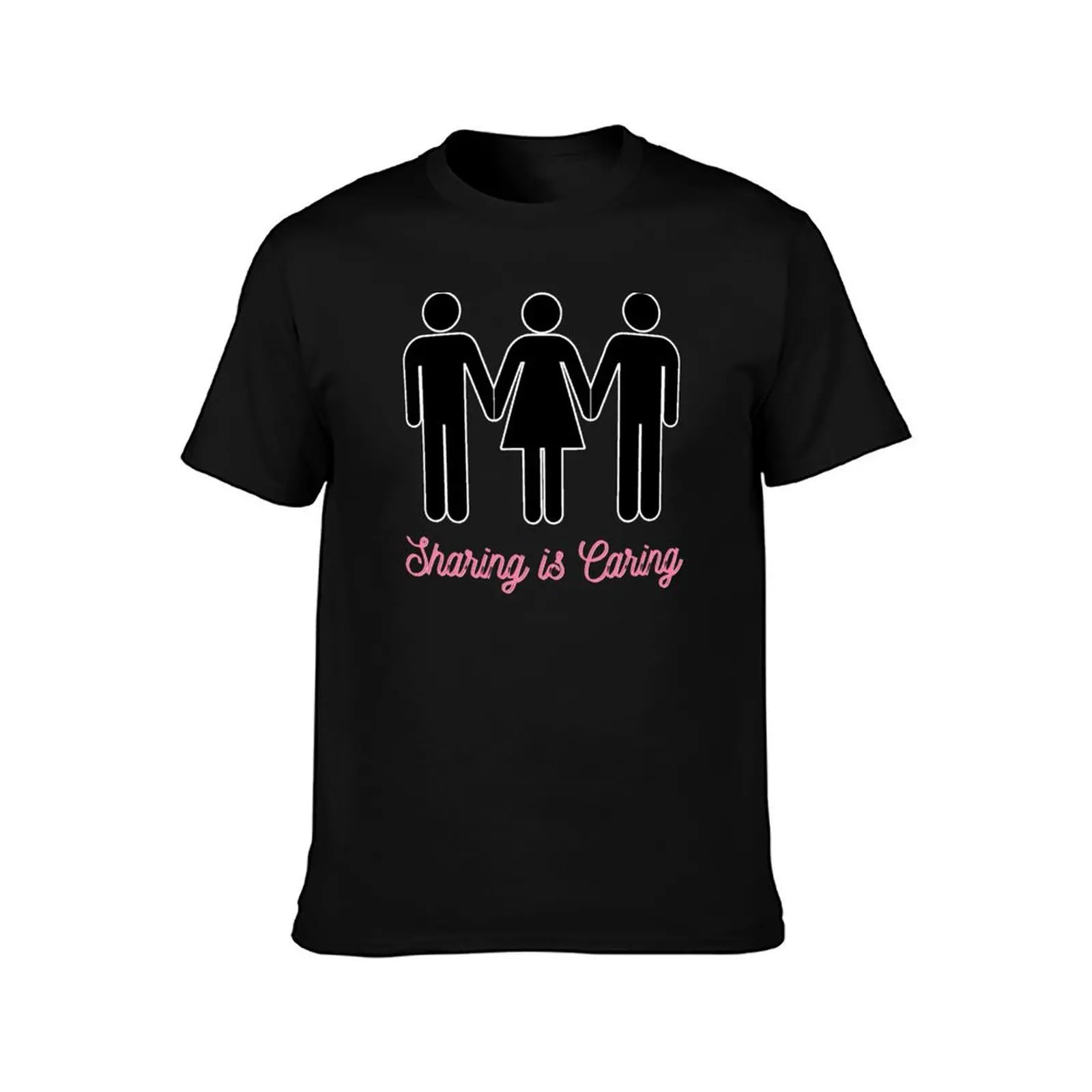 Sharing is Caring T-Shirt Simple Graphic Design T-Shirt
