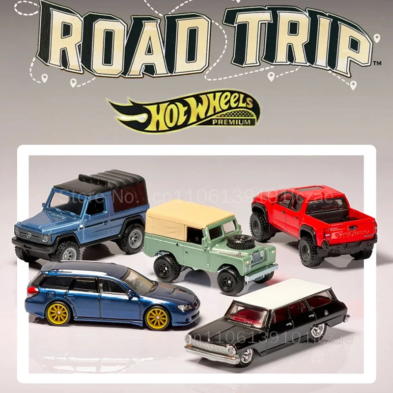 Hot Wheels Premium Subaru Legacy GT Diecast Car Model Car Culture Road Trip Real Riders Metal Vehicle Collectible
