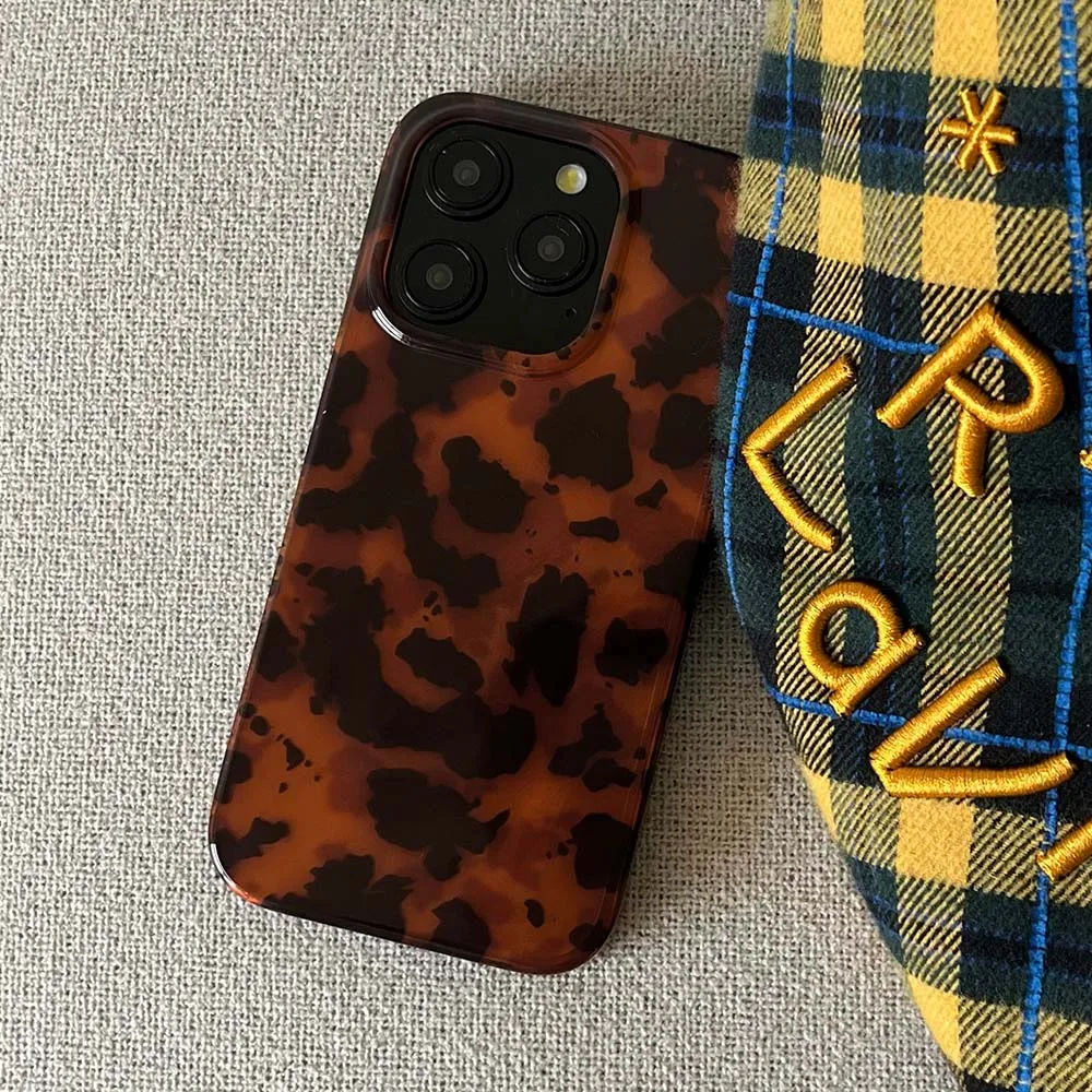 Ins العنبر غير النظامية نمط الحال بالنسبة آيفون 16 برو 15 14 برو ماكس 15 برو لينة غطاء حماية الهاتف آيفون 12 13 Funda Coque