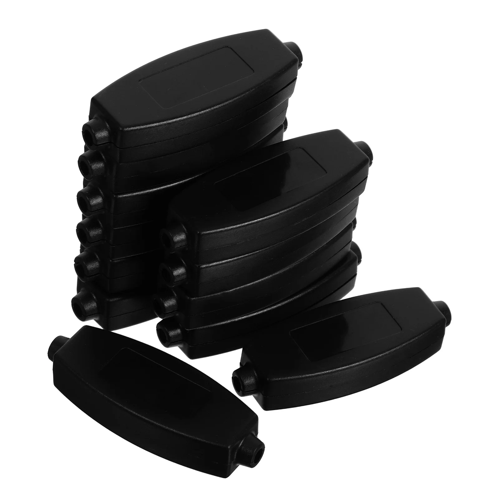 

20Pcs Electronic ABS Junction Box Plastic Housing Black Enclosure Durable Pcb Case for Wiring Projects Cable Junction Box