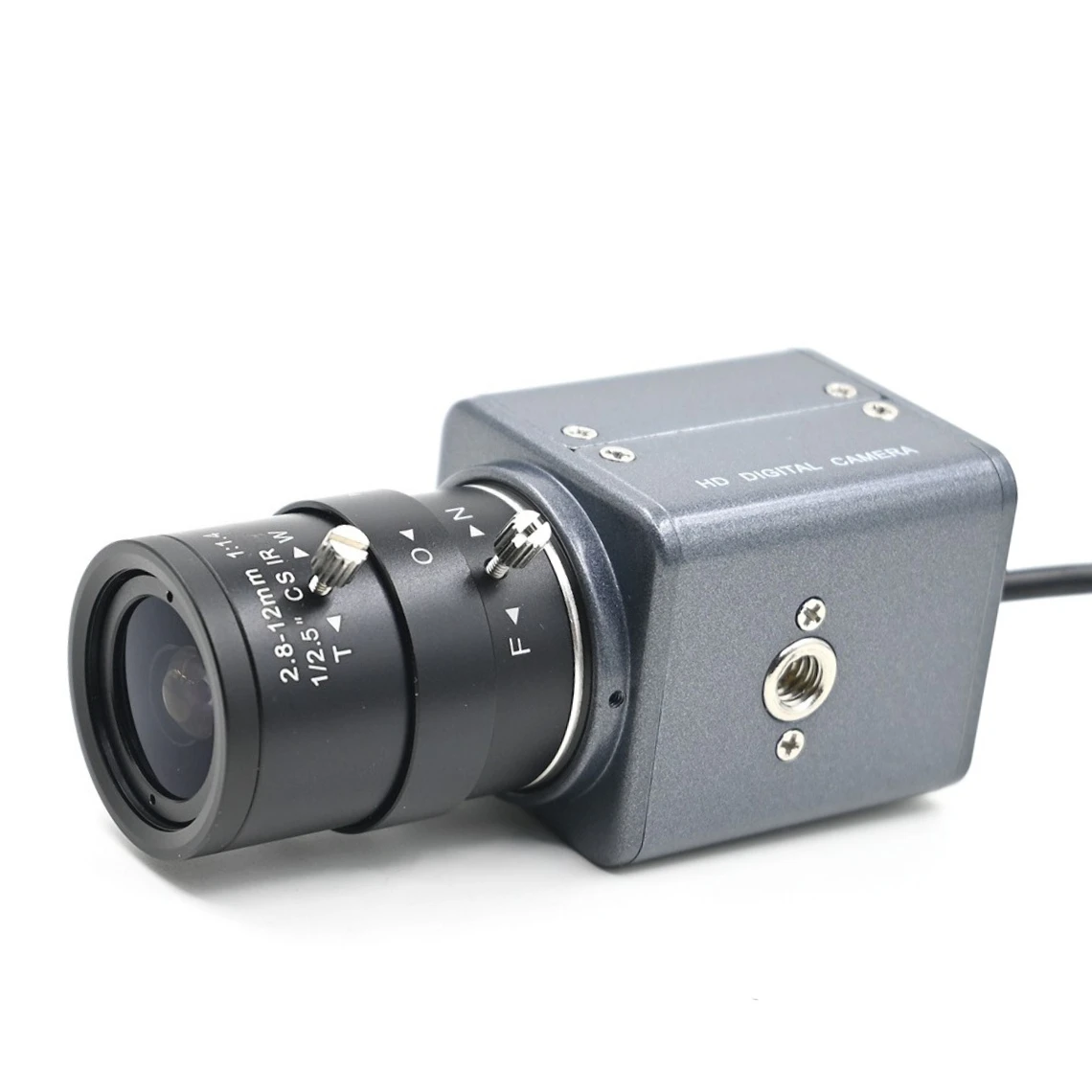 

180fps Global Shutter USB Camera VGA,Monochrome Image,with 5-50mm/2.8-12mm Maunal Zoom CS lens,Drive Free,Win/Linux/Android/RPi