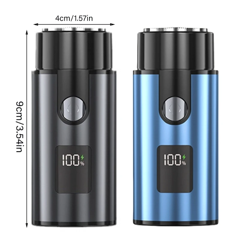 เครื่องโกนหนวดไฟฟ้าแบบพกพา Pocket เครื่องโกนหนวดไฟฟ้าสำหรับเครื่องโกนหนวดเคราแบบชาร์จ Dropship