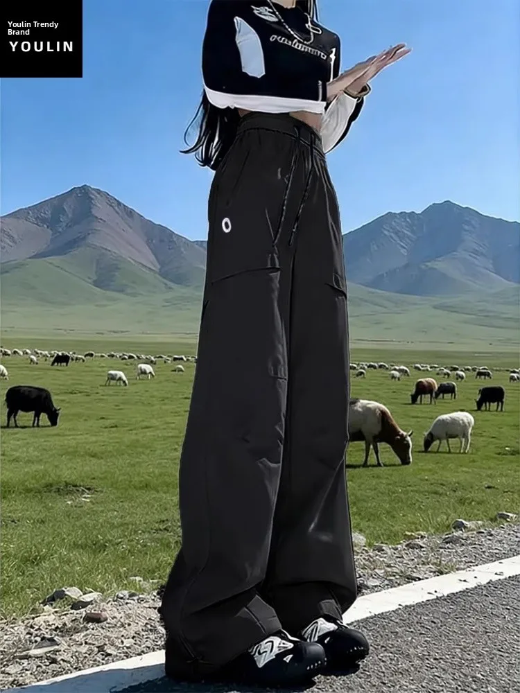 

Зимние уличные спортивные брюки Thiened Fce для мужчин и женщин, водонепроницаемые, ветрозащитные, мягкие, повседневные, в американском стиле...