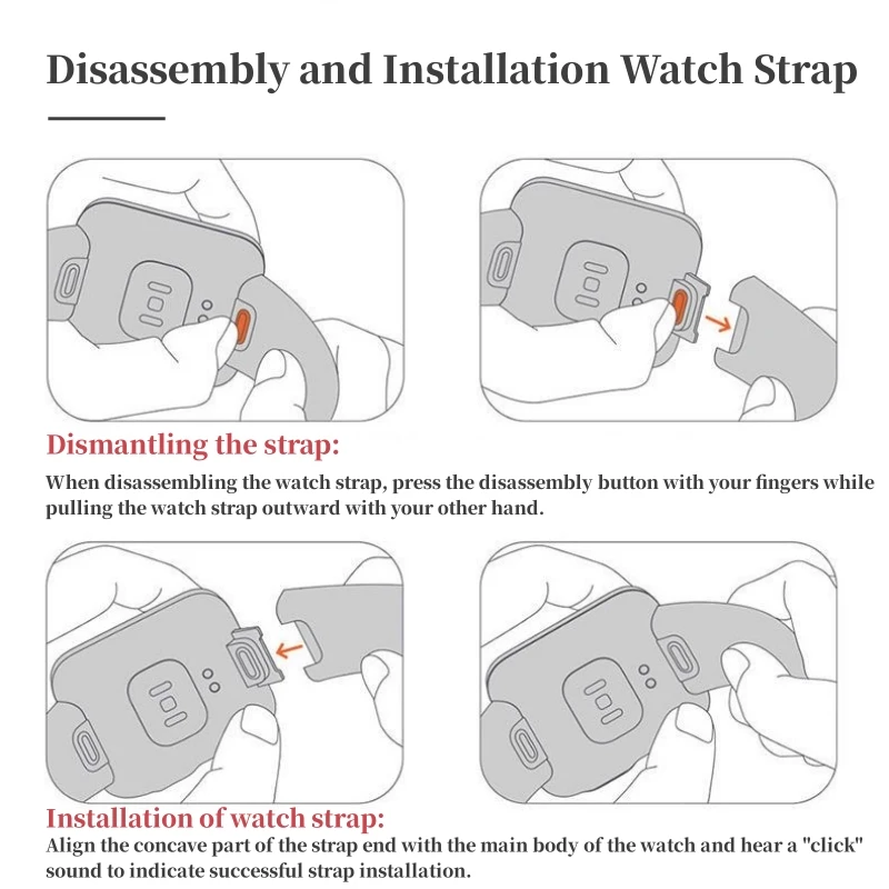 Cinturino dell'orologio per Redmi Watch 2/ 2 Lite cinturino di ricambio in Silicone braccialetto per Redmi Watch 2 Lite accessori per SmartWatch