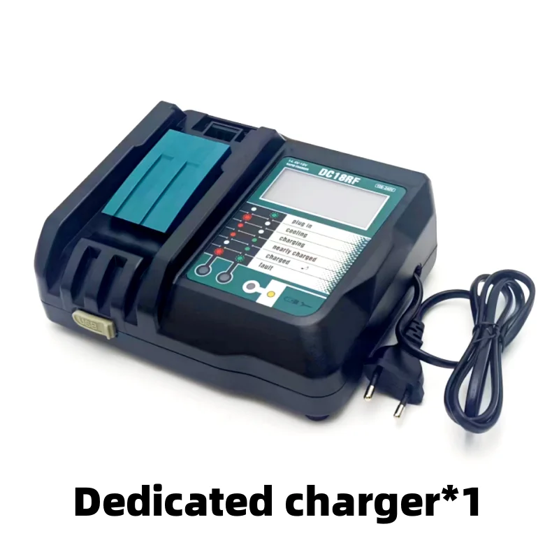 Imagem -03 - Bateria de Íon de Lítio Recarregável para Makita 100 Bl1860 18v 8000mah Bl1840 Bl1850 Bl1830 Bl1860b Lxt 400