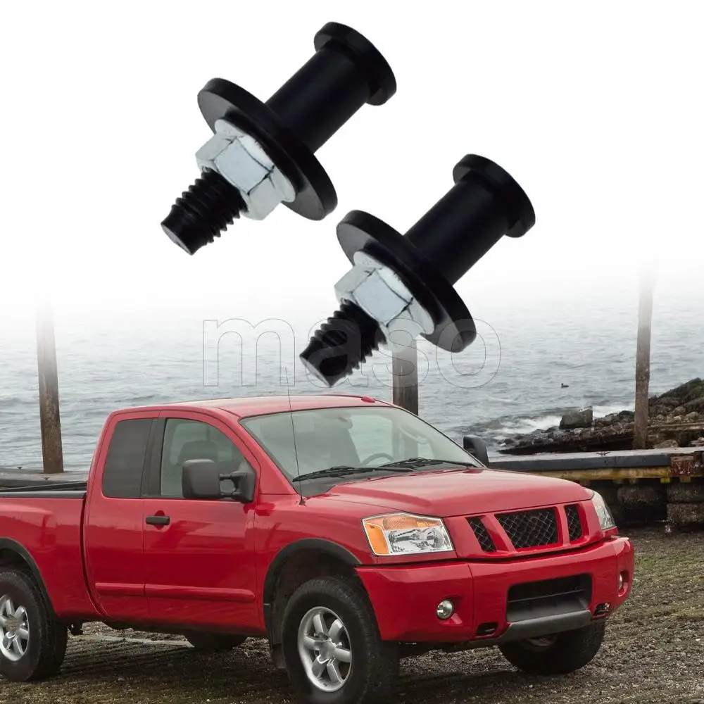 

2pcs Trunk Lock Tailgate Latch Screws For Nissan Titan 2004–2012 NP300 2009 2010 2011 2012 90503-JT30A 90500-ZJ00A 90503-EB700