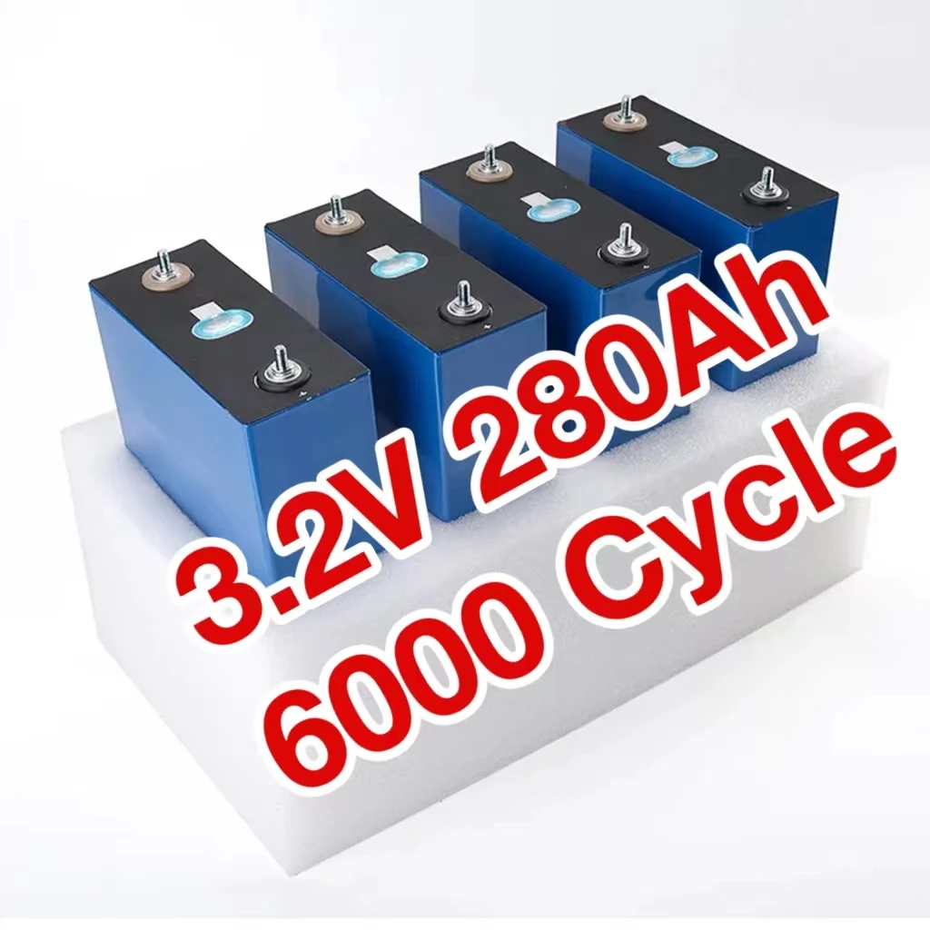 

2025 New a Solar Energy Storage Battery Eve LF280K 8000 Cycle 3.2V Lithium Hithium Cornex Lifepo4 280Ah 300Ah 310A