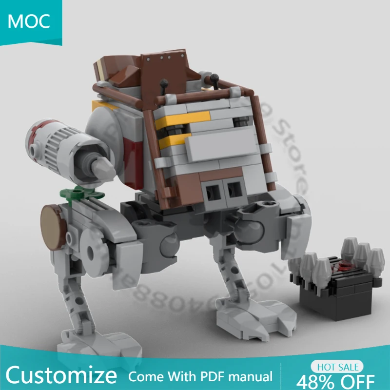 

189 PCS Space War Model AT-ET Walker MOC Customize Modular Building Block Creative Design Educational DIY Boy Toy Christmas Gift