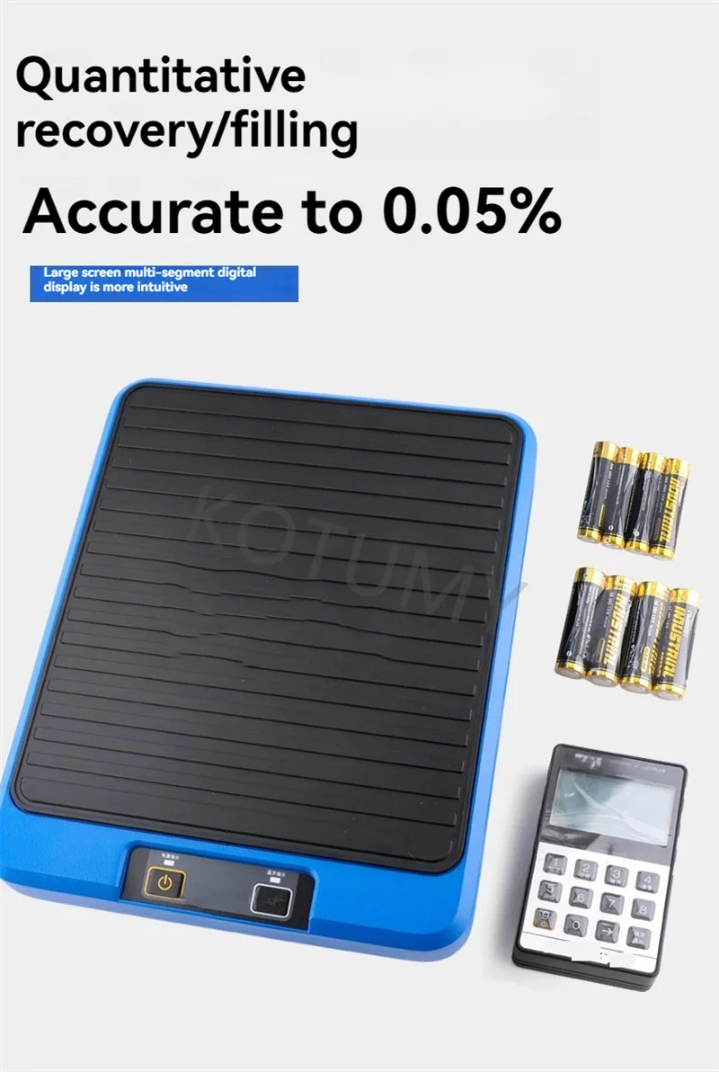 Quantitative Refrigerant Charging Electronic Scale Portable High Precision Tool For Air Conditioner Repair On Site Fluoridation