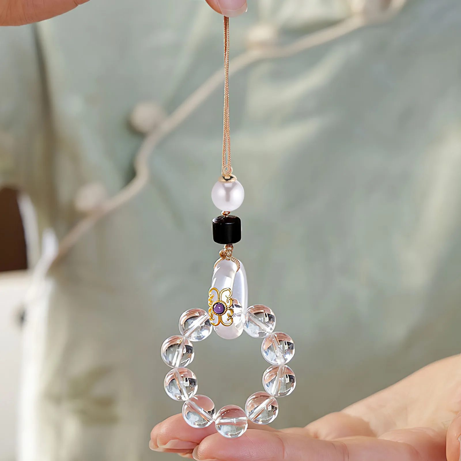 400Pcs Pearl Bail Pin Peg Bowl-Shaped Pendant Connector Eye Pin Bail for DIY Jewelry Making Half-Drilled Beads Crafts