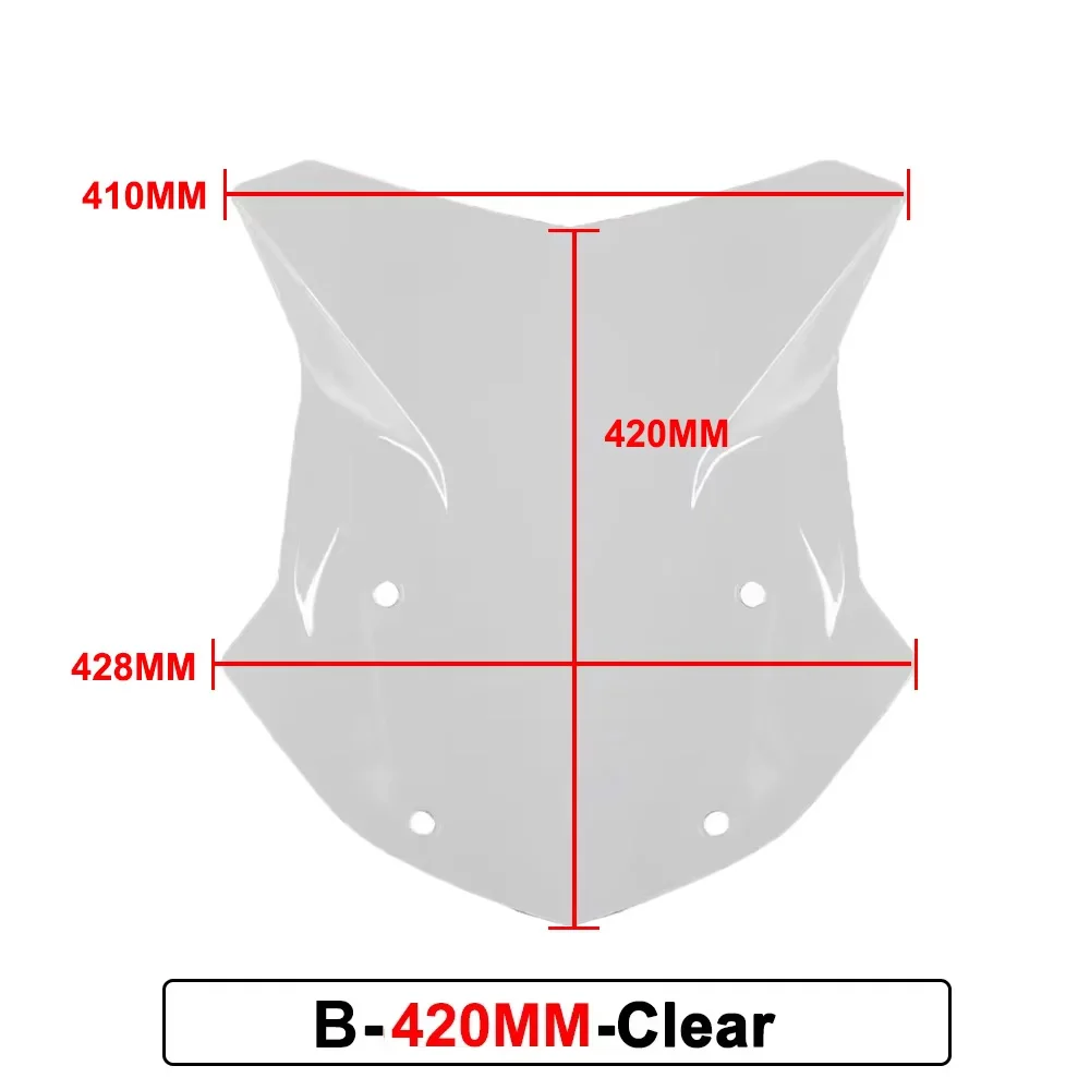 Motorfiets Voorruit Voor Bmw R1200GS R1250GS Voor Adv R 1200GS 1250GS Voorruit R1250GSA 2013-2025 Winddeflector Protector