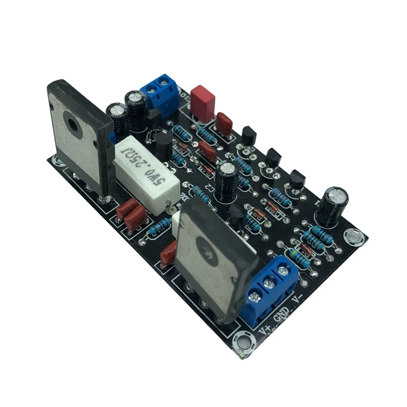 

J1UL1N 2Pcs Mono Board Power Amplifier Board For 2SC5200 + 2SA1943 High Power