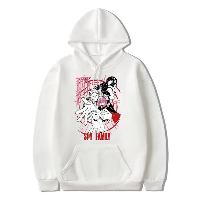 Spy X Family Anime Printed Hoodie Fashion Urban Street Clothing Simple Women's Creative Loose Youth Popular Leisure Sports